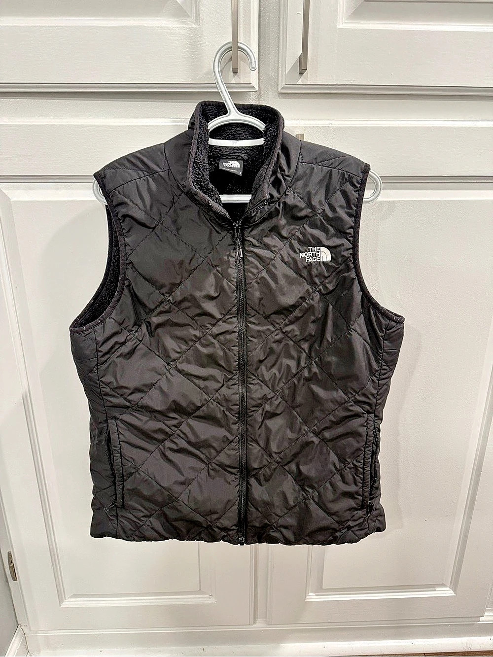 The North Face Reversible Mossbud Swirl Vest Black Size Small